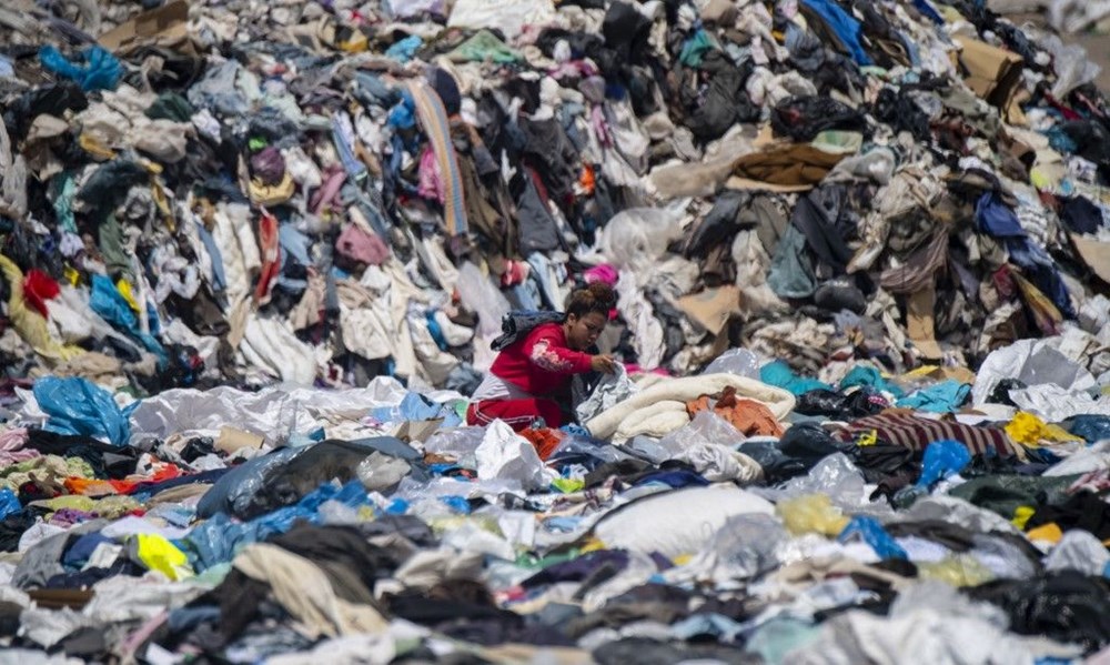 Şili'de Atacama Çölü’ne atılan tekstil ürünleri çöp dağları oluşturdu - 10