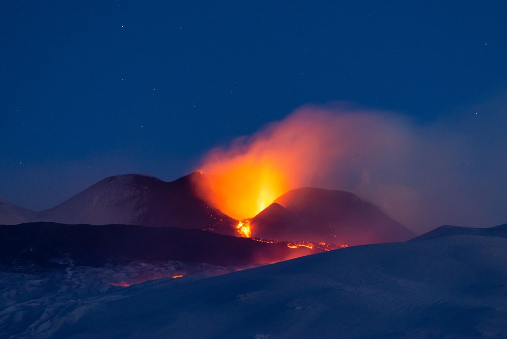Etna Yanardağı yeniden faaliyete geçti - 6