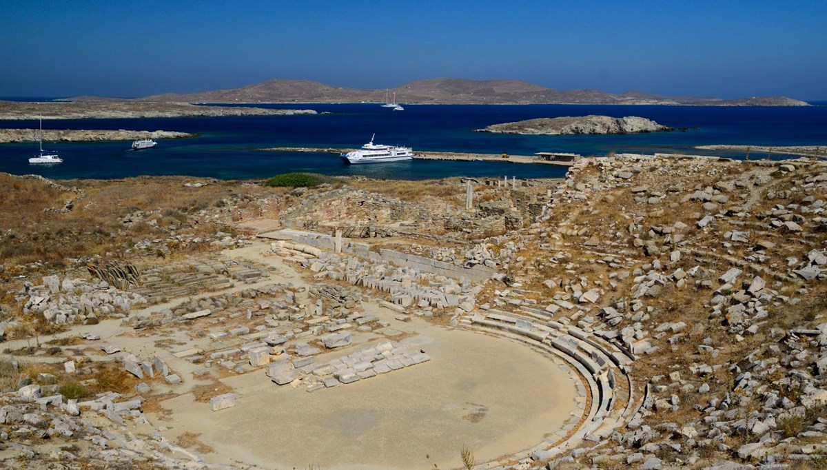 Yunan adası Delos'ta iklim krizi: 50 yıl içinde yok olacak Yunan adası Delos'ta iklim krizi: 50 yıl içinde yok olacak