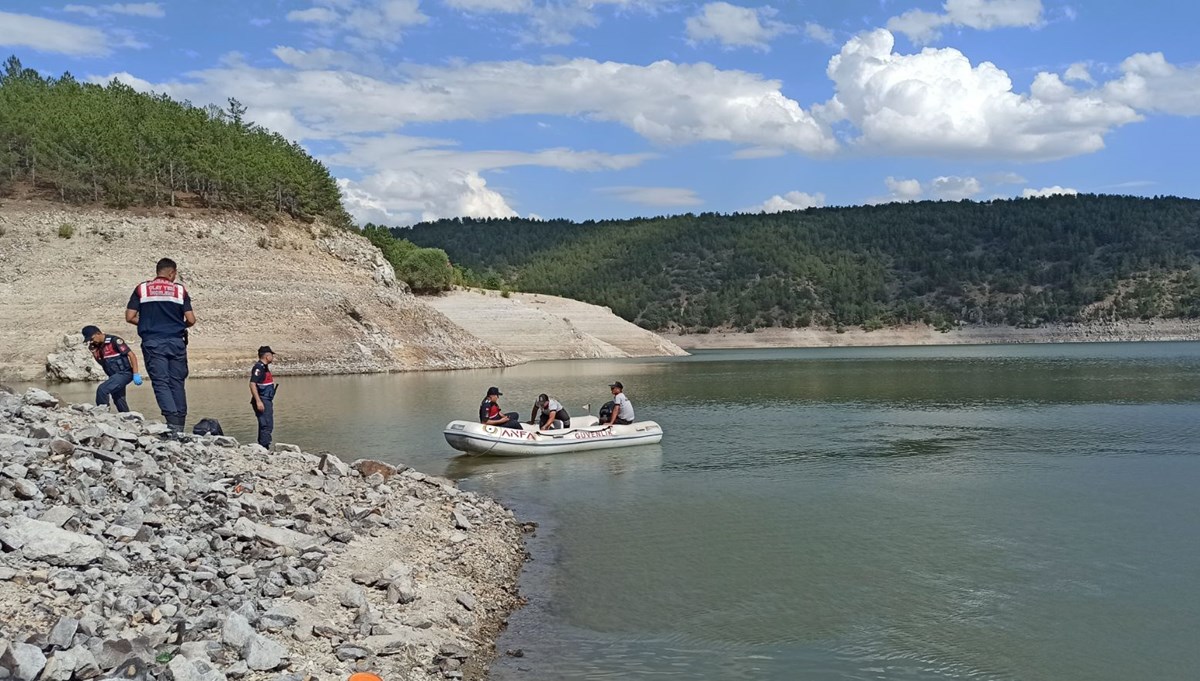 Kahramankazan'da baraj gölüne giren kişi boğuldu