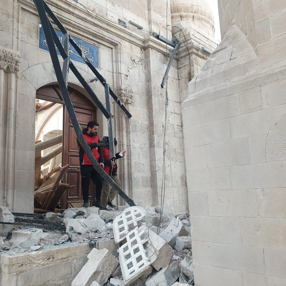 Deprem bölgesinde hasar alan kültürel miraslar koruma altına alındı - 4