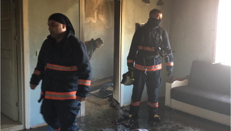 8 aylık bebek ev yangınında öldü
