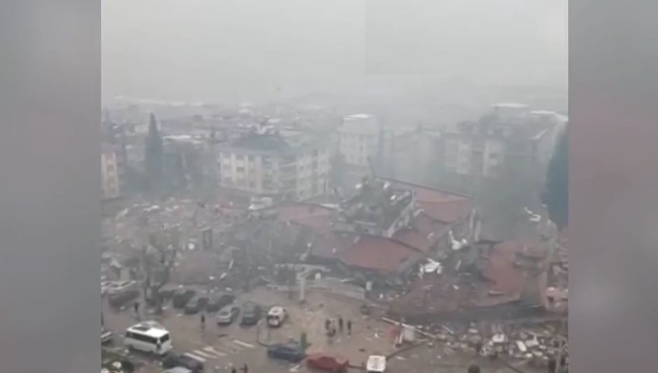 Gaziantep'te deprem anı böyle görüntülendi - Son Dakika Türkiye Haberleri |  NTV Haber