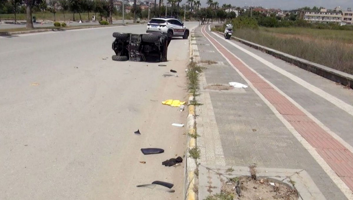ATV takla attı: 2 kişi hayatını kaybetti ATV takla attı: 2 kişi hayatını kaybetti