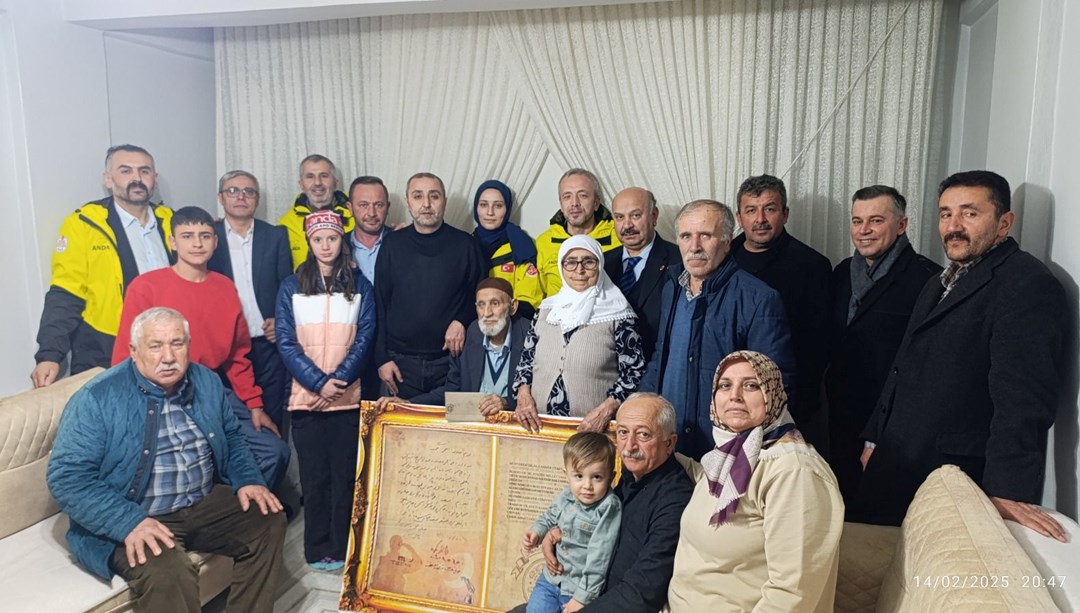Birinci Dünya Savaşı’nda esir olan askerin mektubu 107 yıl sonra Samsun'da torunlarına ulaştı
