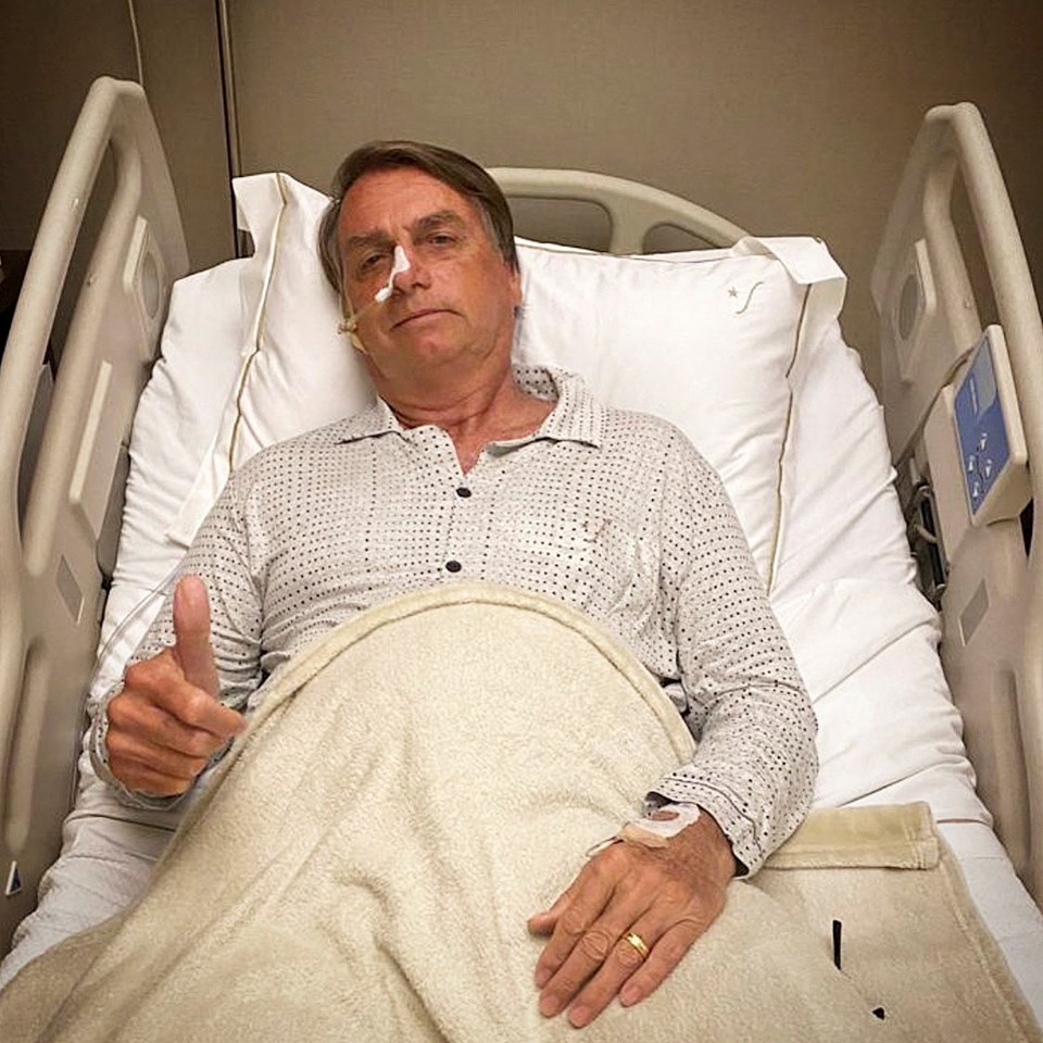 Brezilya Devlet Başkanı Bolsonaro'nun ameliyat edilmesine gerek olmadığı açıklandı - 1