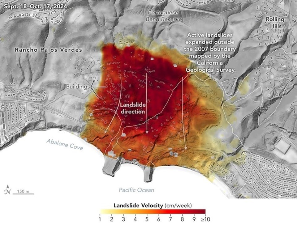 NASA'dan Kaliforniya için kritik uyarı: Hızla kayıyor! - 1