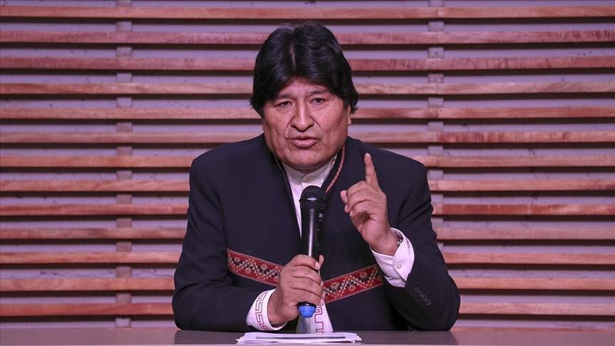 Evo Morales yaşanan olaylardan hükümeti sorumlu tuttu.