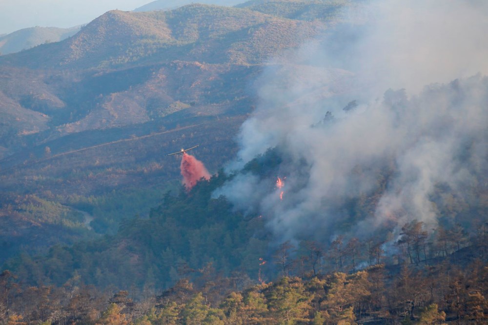 Marmaris'te orman yangını: Bakanlar son durumu açıkladı - 24