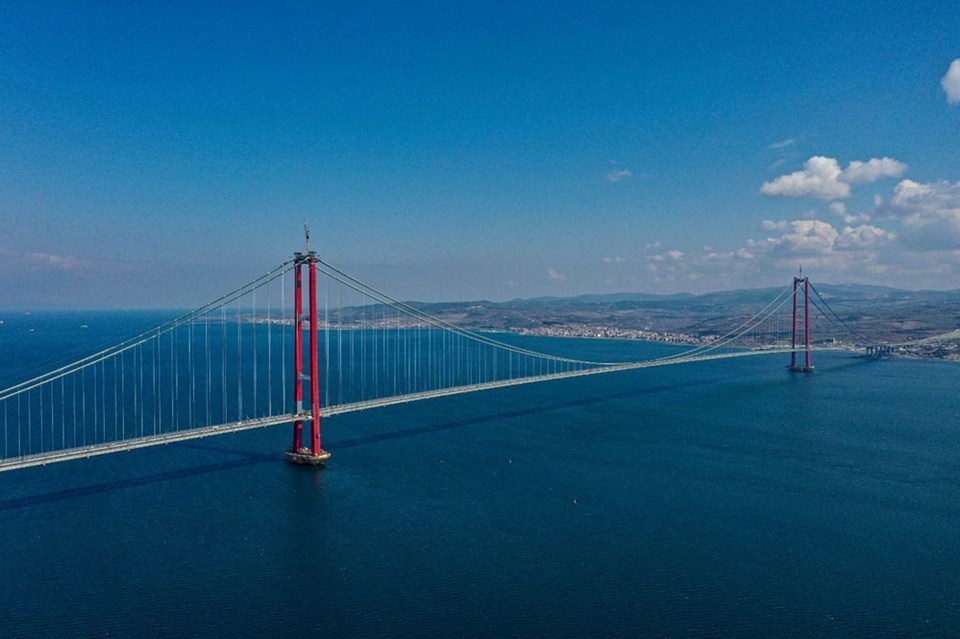 Cumhurbaşkanı Erdoğan, 1915 Çanakkale Köprüsü'nün geçiş ücretini açıkladı - 1