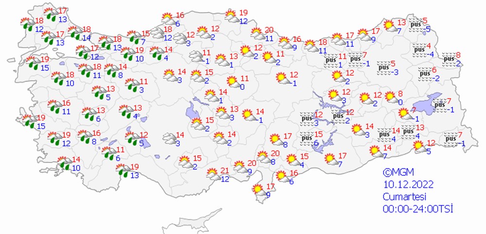 Meteoroloji uyardı: Lodos ve yağmur geliyor! (Bugün hava nasıl olacak?) - 7