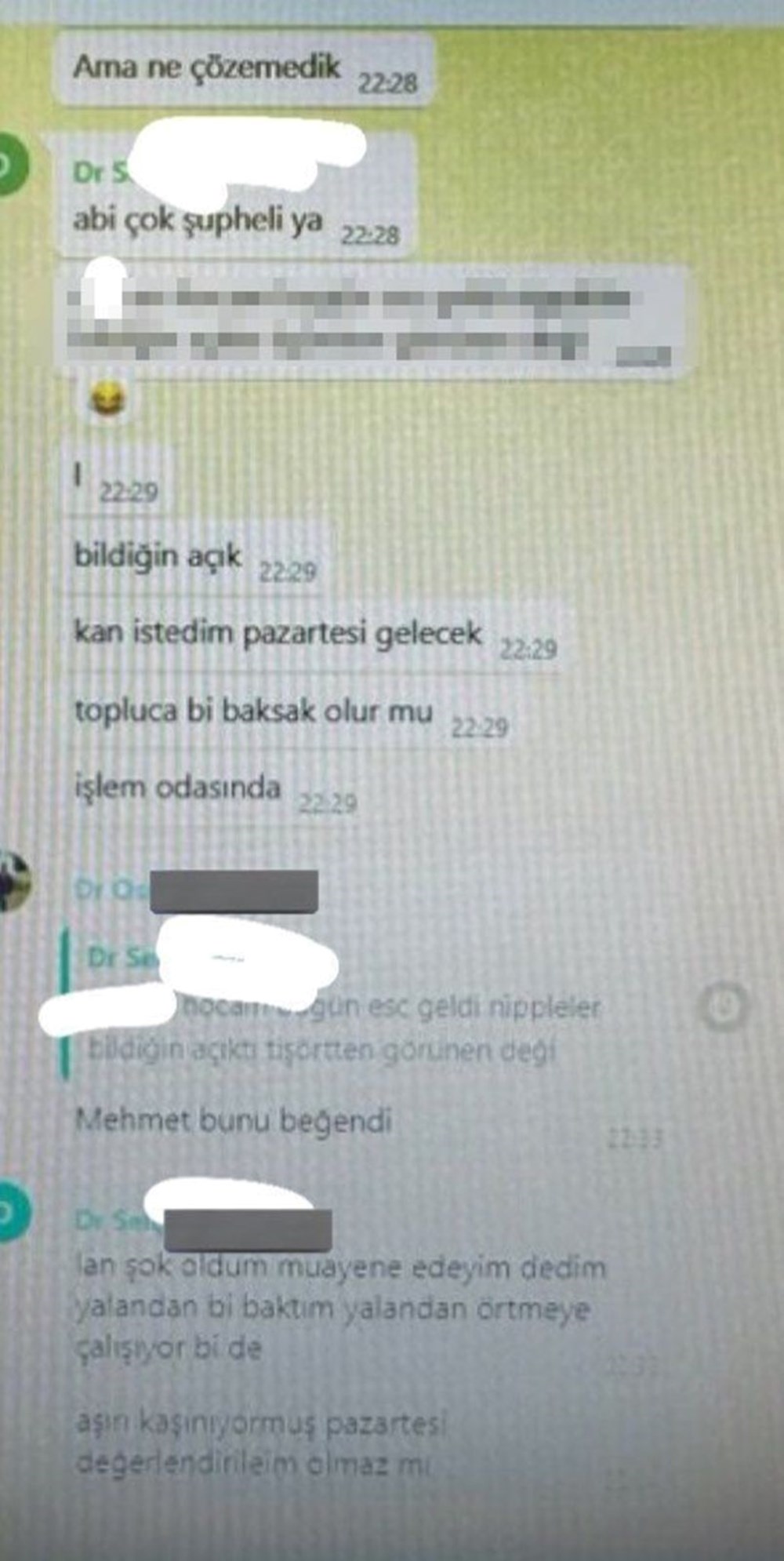 Kadın hastalar hakkında iğrenç yazışma: İki doktor gözaltına alındı - 2
