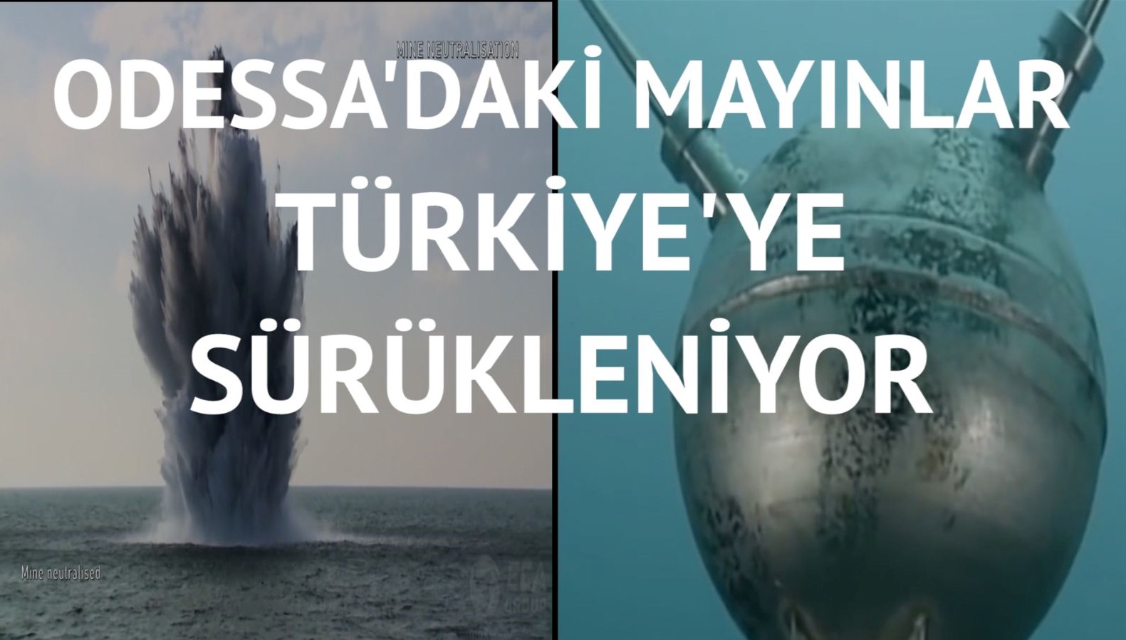 Karadeniz’de mayın tehlikesi