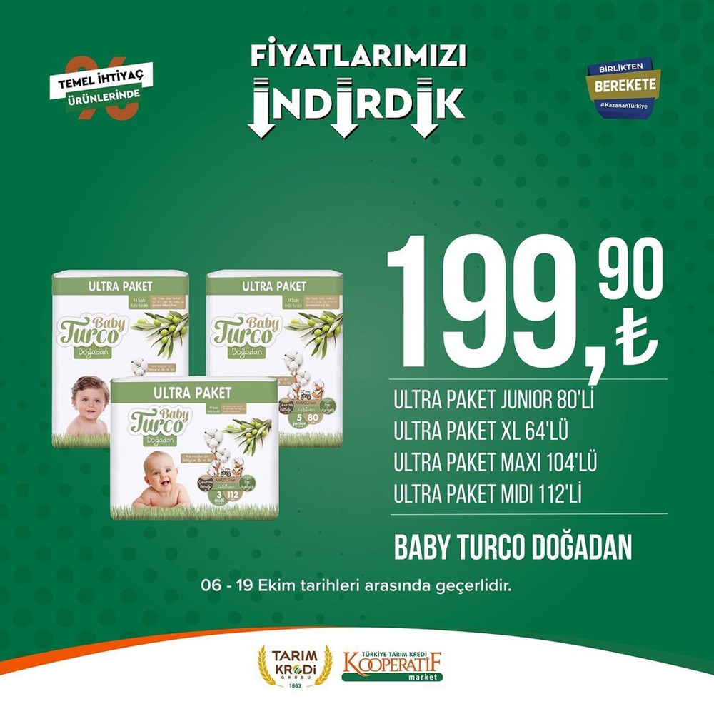 İNDİRİM BUGÜN BAŞLADI! Tarım Kredi Kooperatifi Market İndirim Kataloğu | Siirt Olay Haber Tarım Kredi Kooperatif Market ekim ayına özel yeni indirimli ürünler listesi: Yüzde 50 indirim bugün başlıyor (16 Ekim-2 Kasım 2023 Tarım Kredi Market indirimleri) - 102