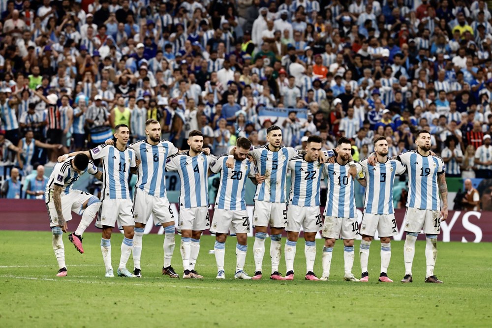 Arjantin'in Hollanda'yı elediği maçta tepki çeken kare - 18