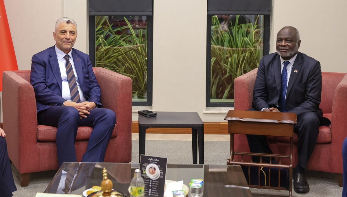 Bakan Bolat, Sudan Maliye Bakanı Ibrahim ile görüştü Bakan Bolat, Sudan Maliye Bakanı Ibrahim ile görüştü