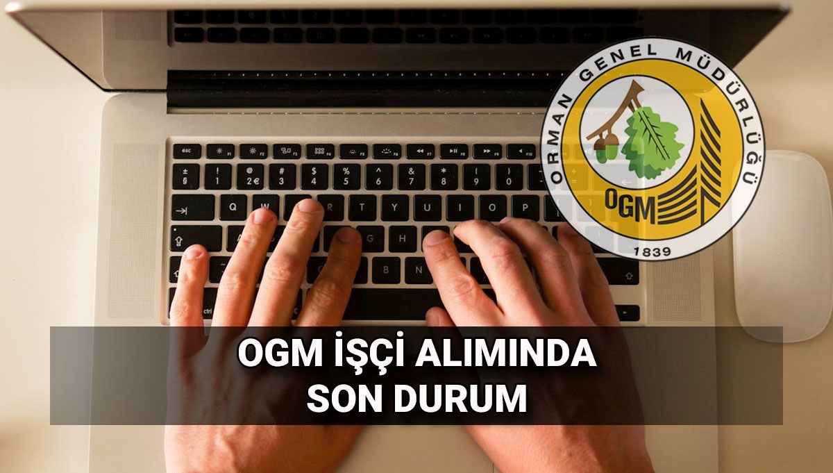 OGM işçi alımı son başvuru tarihi: Orman Genel Müdürlüğü engelli, eski hükümlü ve TMY statüsünde işçi alımı kura çekimi ne zaman? OGM işçi alımı son başvuru tarihi: Orman Genel Müdürlüğü engelli, eski hükümlü ve TMY statüsünde işçi alımı kura çekimi ne zaman?