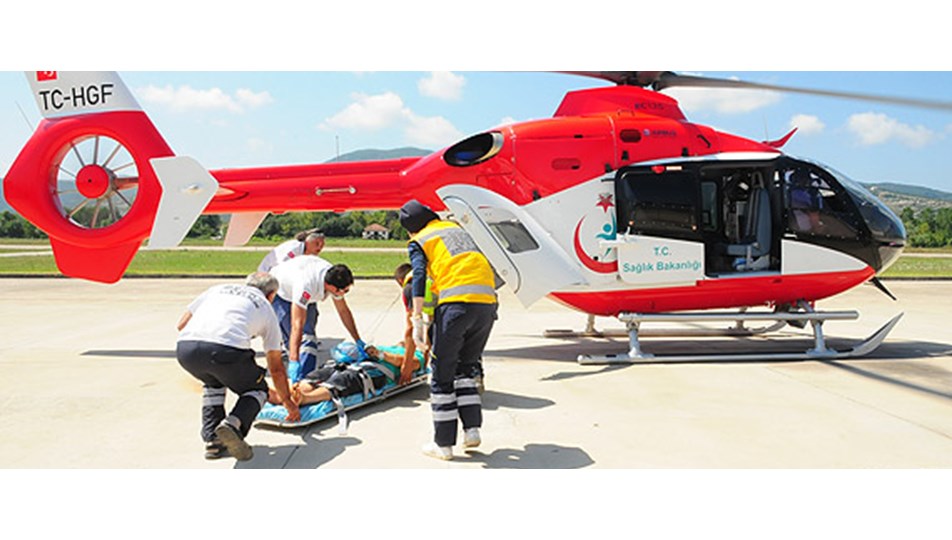 Ambulans helikopterler gece de uçacak