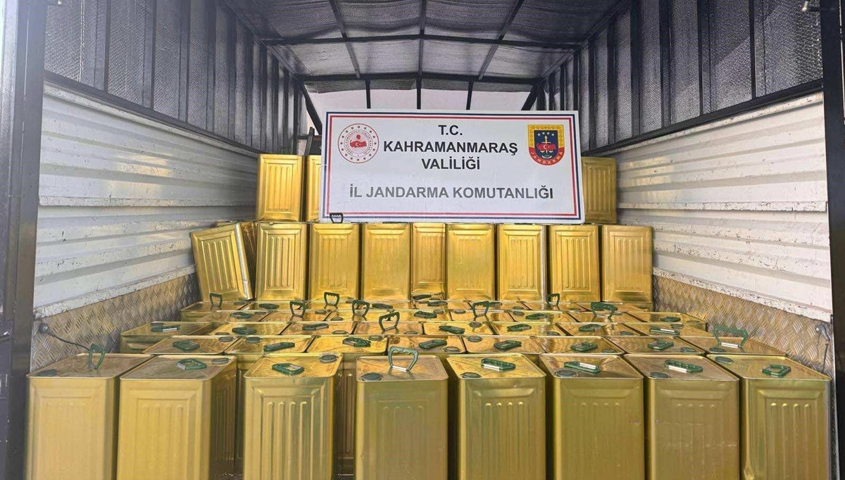 200 teneke sahte zeytinyağı ele geçirildi