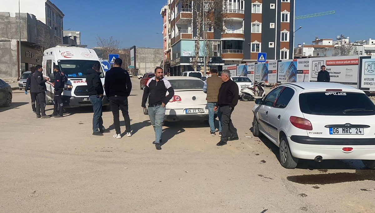 Adıyaman'da iki otomobil çarpıştı: 1 yaralı