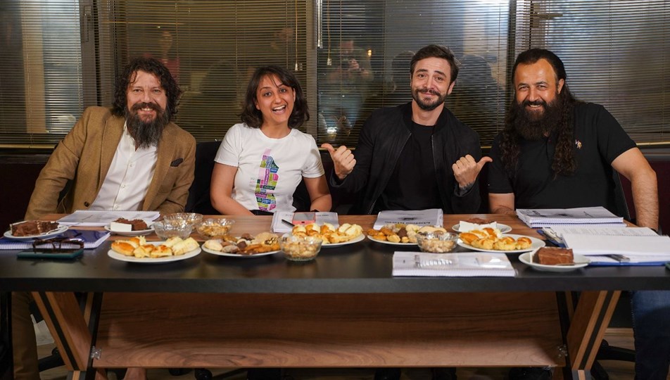 'Müjdemi İsterim’ filminin yıldızları okuma provasında