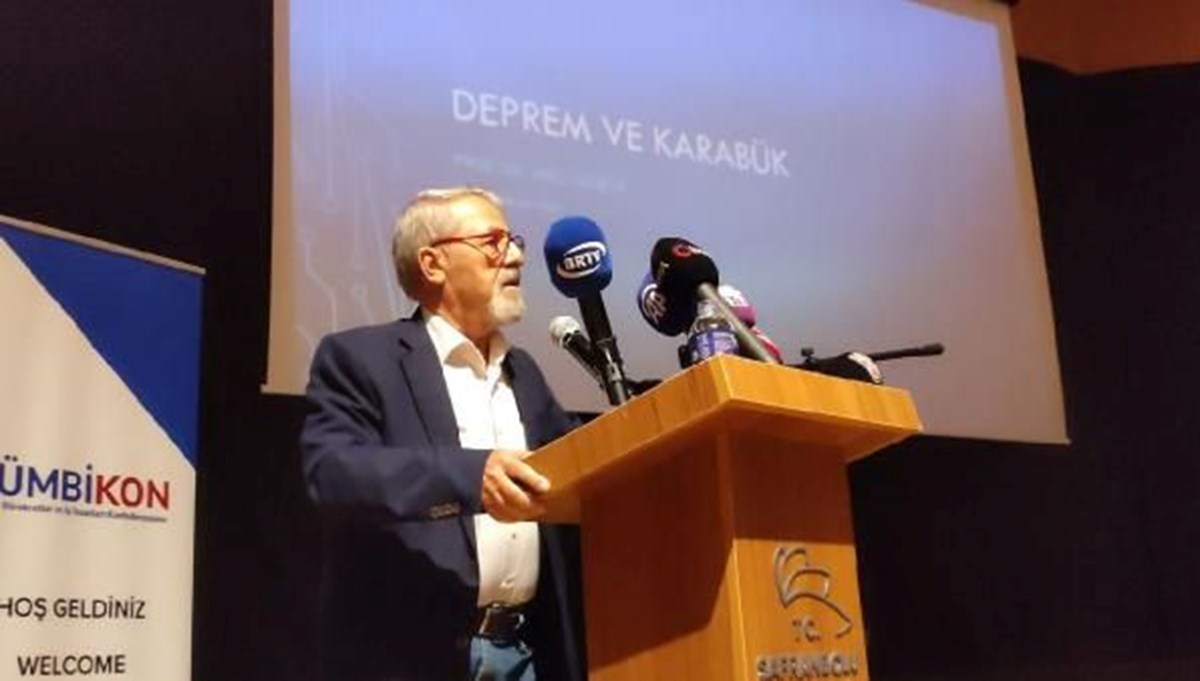 Naci Görür, Karabük fayını işaret etti: Naci Görür, Karabük fayını işaret etti: