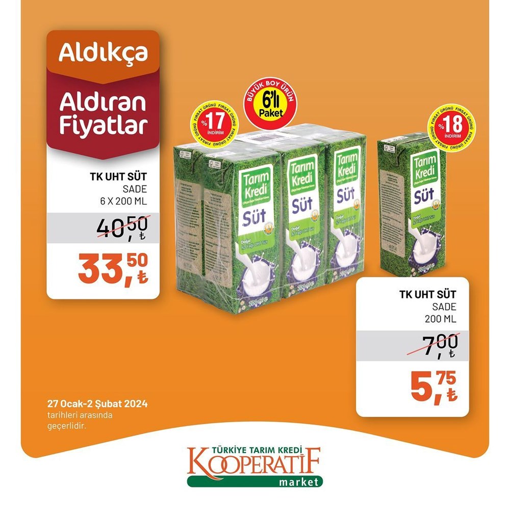 Tarım Kredi Kooperatif Market'te şubat ayına özel yeni indirimli ürünler listesi (29 Ocak-2 Şubat 2024 Tarım Kredi Market indirimleri) - 21