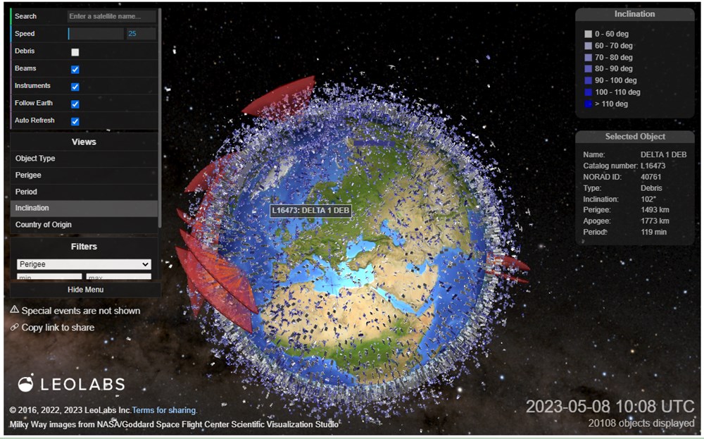 Dünyanın üzerindeki on binlerce "saatli bomba" her an düşebilir: Türkiye'nin de yer aldığı uzay çöplerinin haritası - 7