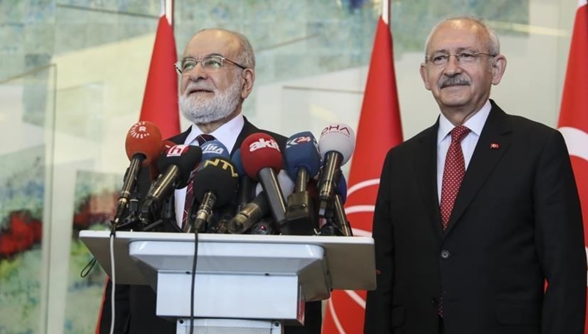 Saadet Partisi'nden CHP'ye ziyaret (Karamollaoğlu'ndan ittifak açıklaması)