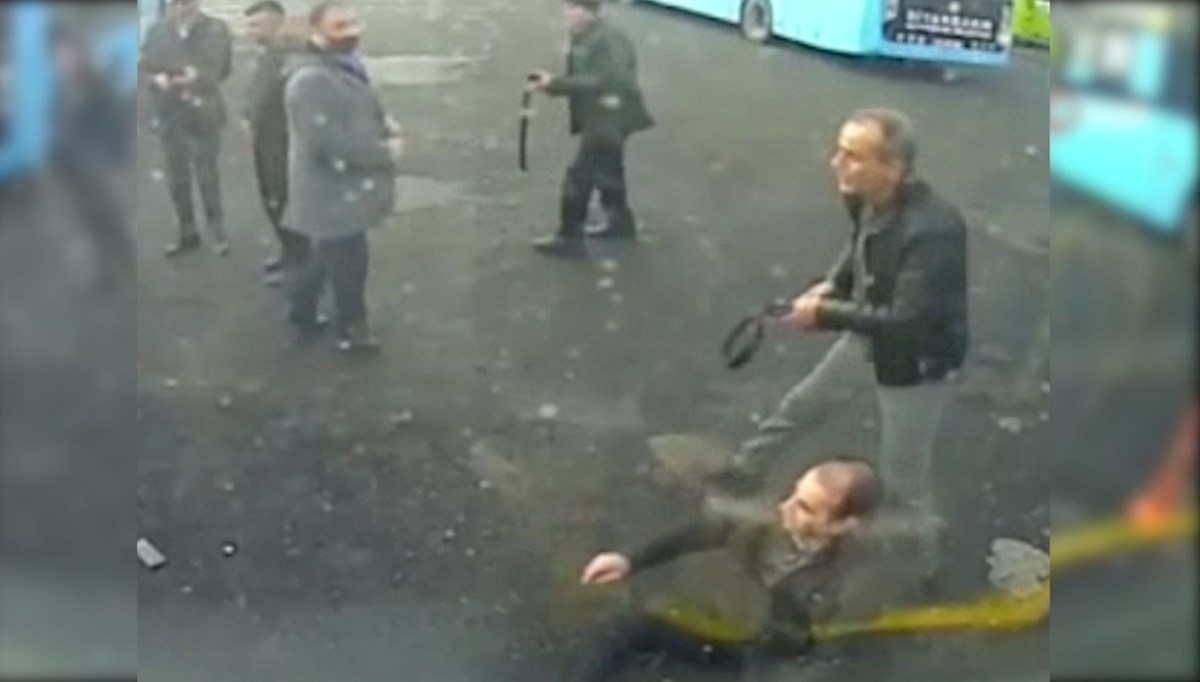 Tartıştığı otobüs şoförünü bıçaklamak için taksiye bindi