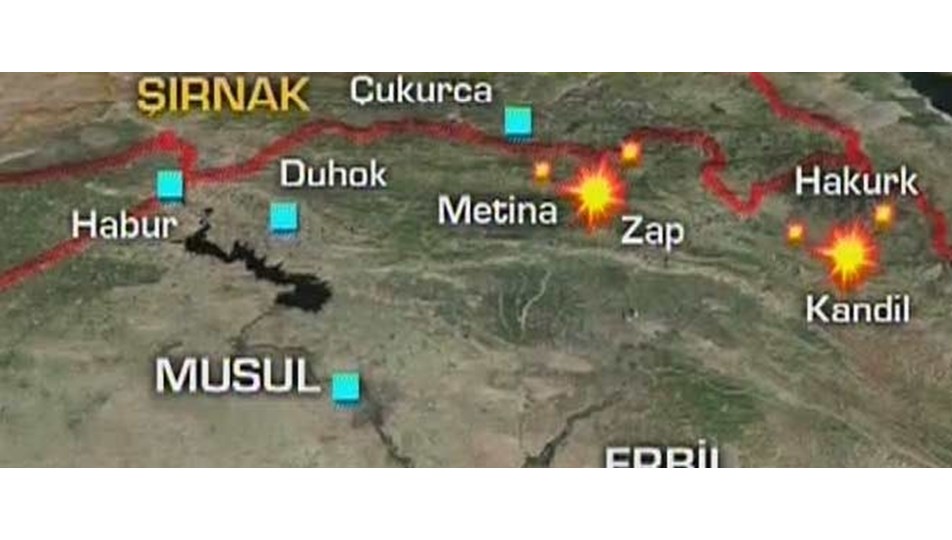 Genelkurmay: K. Irak'ta 228 hedef vuruldu