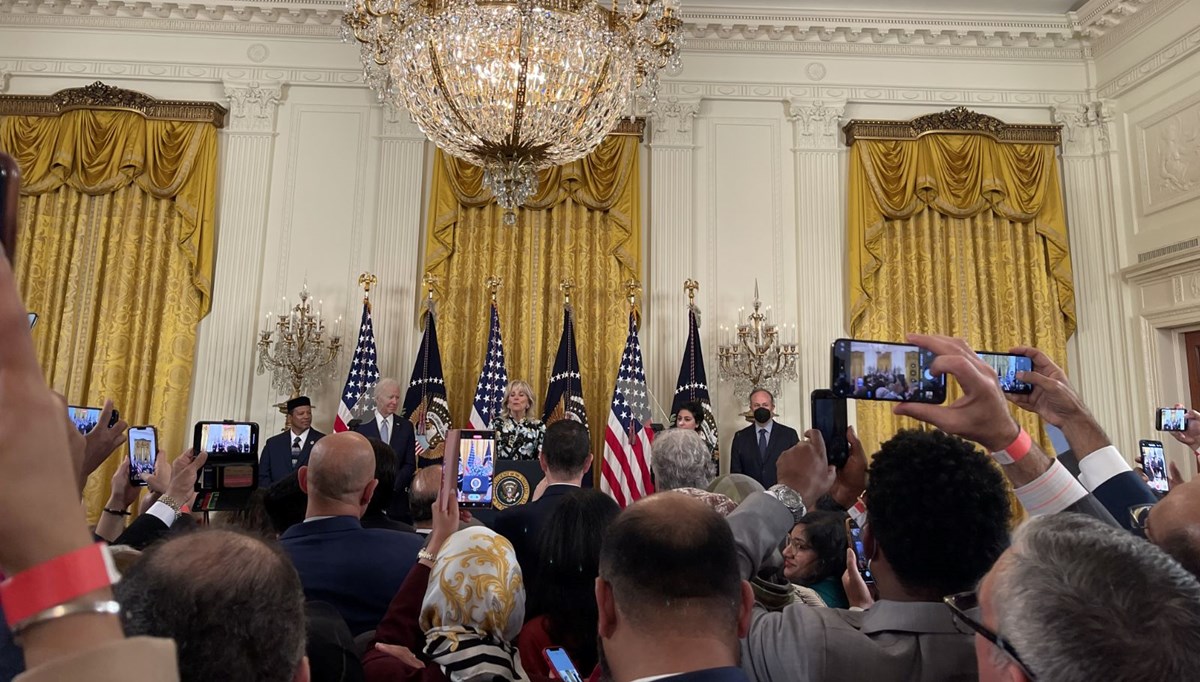 ABD Başkanı Biden Beyaz Saray’da Ramazan Bayramı resepsiyonu verdi