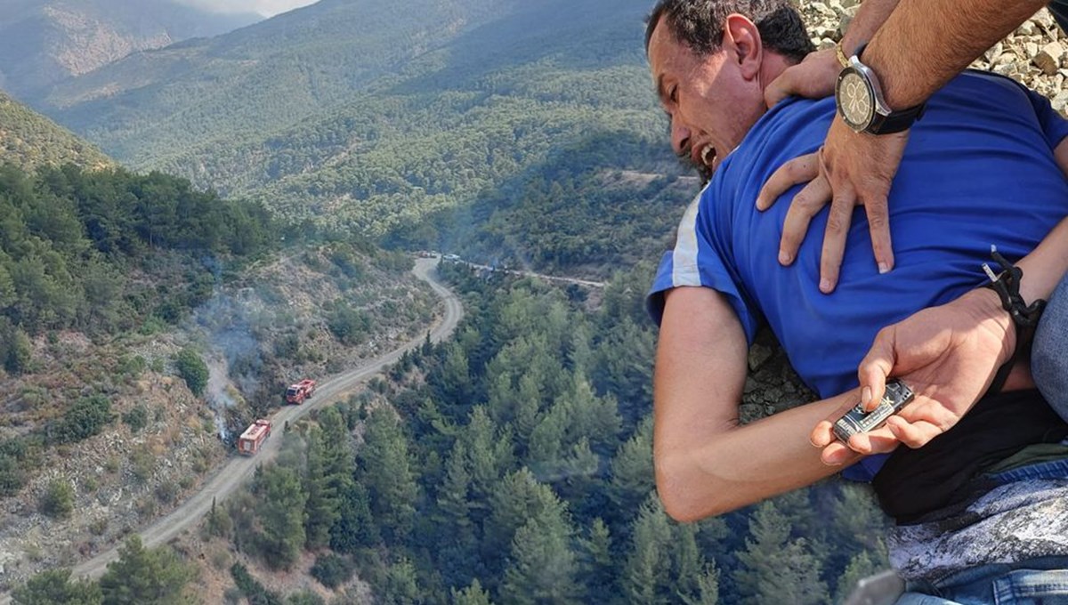 Hatay'da ormanı kundaklayan kişi tutuklandı