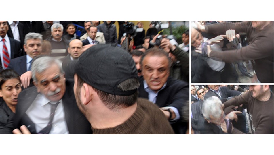 Türk'ün burnu kırıldı