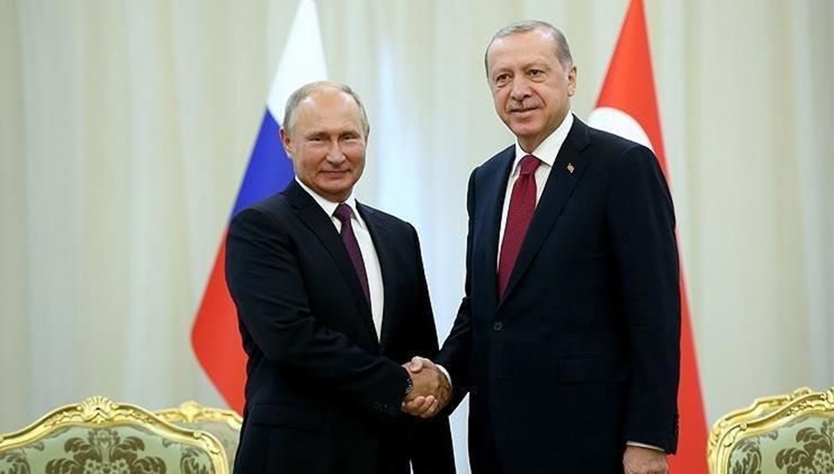 Cumhurbaşkanı Erdoğan, Rusya Devlet Başkanı Putin ile görüştü Cumhurbaşkanı Erdoğan, Rusya Devlet Başkanı Putin ile görüştü