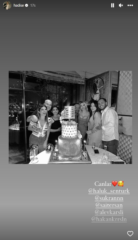 Hadise'nin doğum günü kutlaması: Efsane bir kadınım - 6
