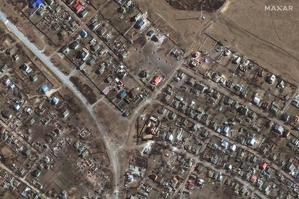 Rusya’nın Ukrayna’ya saldırısında dördüncü hafta: Savaşın ilk gününden bu yana uydu görüntüleri - 3