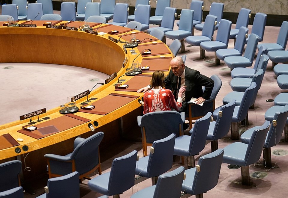 BM Daimi Temsilcisi Sinirlioğlu: Konsey savaş suçlarına dur demeli - 1