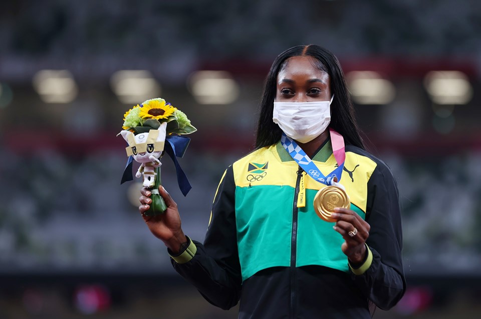 Instagram, altın madalyalı atlet Elaine Thompson-Herah'ı engelledi - 1