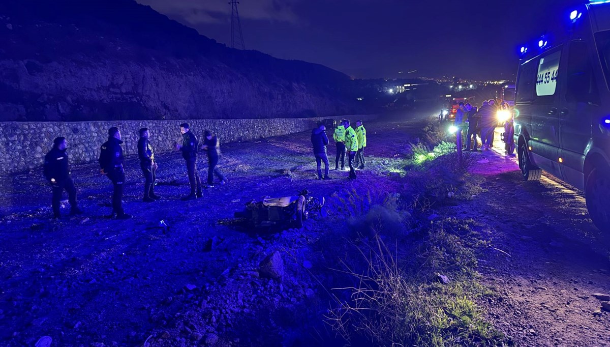 Bodrum'daki trafik kazası: 1 kişi öldü, 1 kişi yaralandı