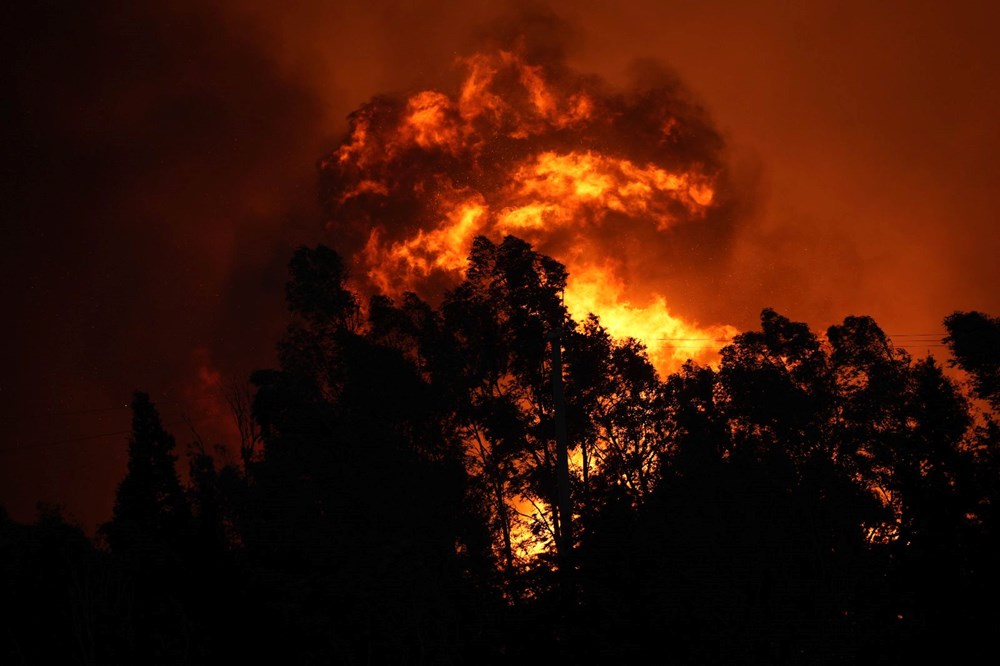 Türkiye orman yangınlarıyla mücadele ediyor: İzmir'de alevler evlere sıçradı, yüzlerce kişi tahliye edildi - 26