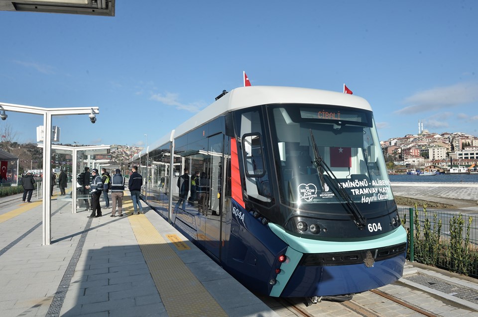 Eminönü-Alibeyköy Tramvay Hattı'nın ilk kısmı açıldı - 1
