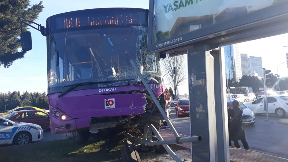 İstanbul'da halk otobüsü kazası - 2