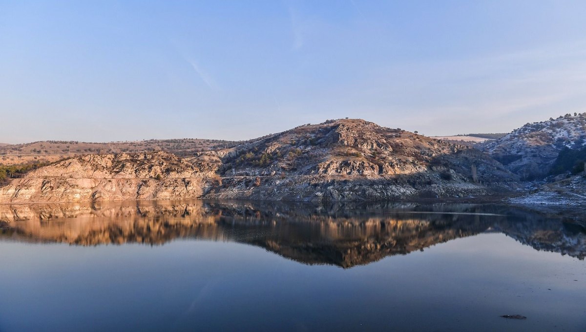 Türkiye'nin ilk barajı Çubuk-1 Barajı'nda 27 yıl sonra su tutuldu