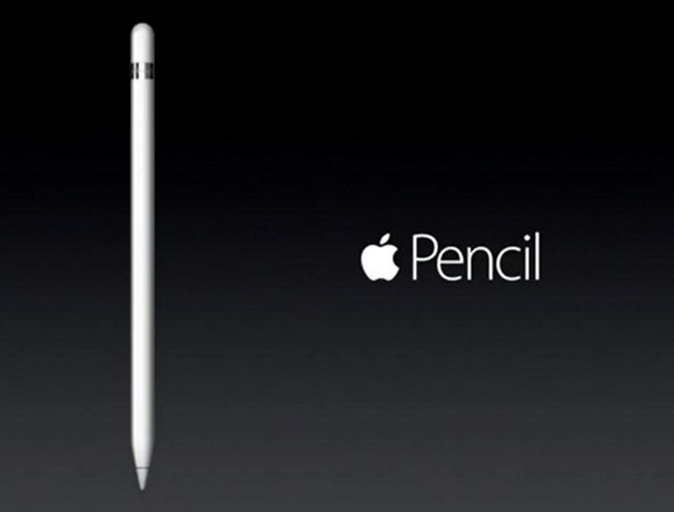 Apple'ın stylus kaleminin adı Apple Pencil olarak duyuruldu.
