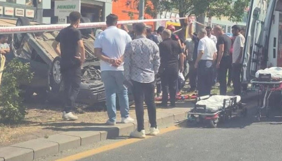 Ankara'da trafik kazası