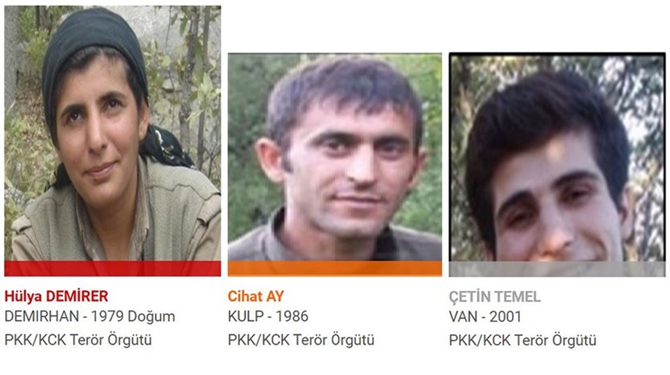 Diyarbakır'da 3'ü kırmızı, turuncu ve gri kategoride olan 4 terörist etkisiz hale getirildi - 1