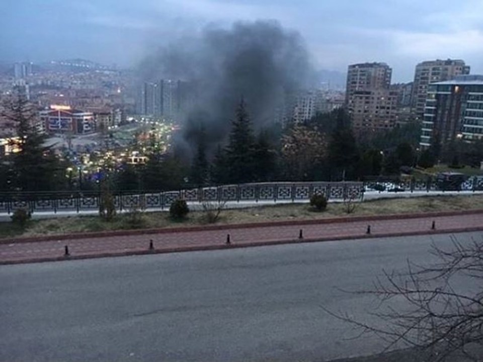 Ankara'da aqua parkta korkutan yangın - 1