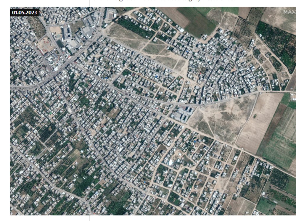 İsrail bombardımanın öncesi ve sonrasında Gazze: Yıkım uydudan görüntülendi - 3
