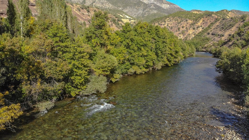 Amerika'nın ünlü Colorado Nehri'ne benzetiliyor: Tunceli'nin kartpostallık güzelliği Munzur Vadisi - 17